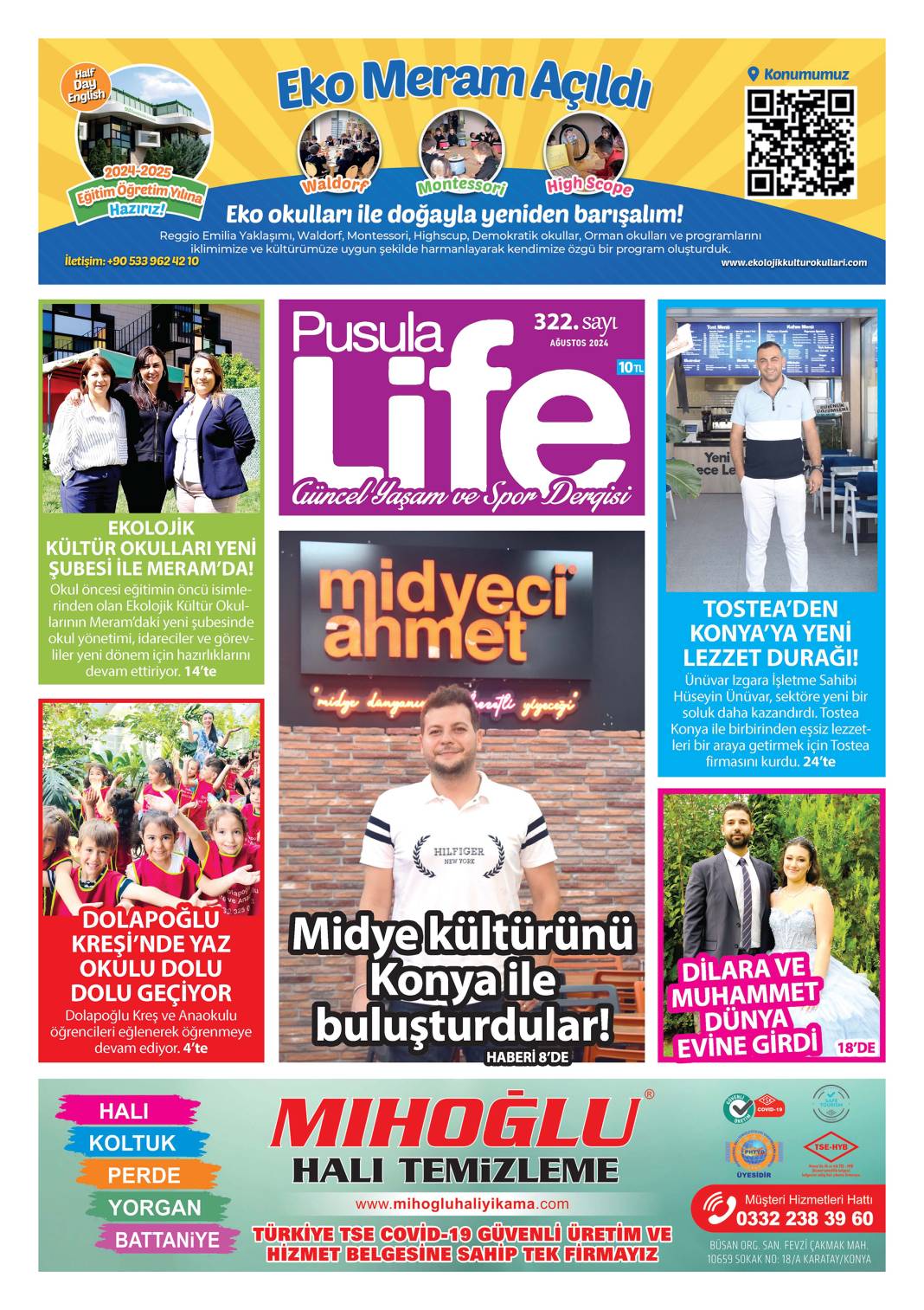 Konya'nın kültür ve magazin dergisi yeni sayısıyla okurlarıyla buluştu 1